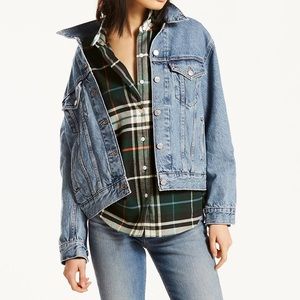 Levi’s Denim Ex-Boyfriend Trucker Jacket
